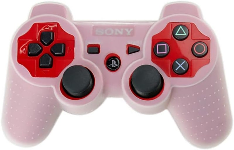 OSTENT Protective Silicone Gel Soft Skin Case Cover Pouch for Sony PlayStation PS2 PS3 Controller Color White - Image 5